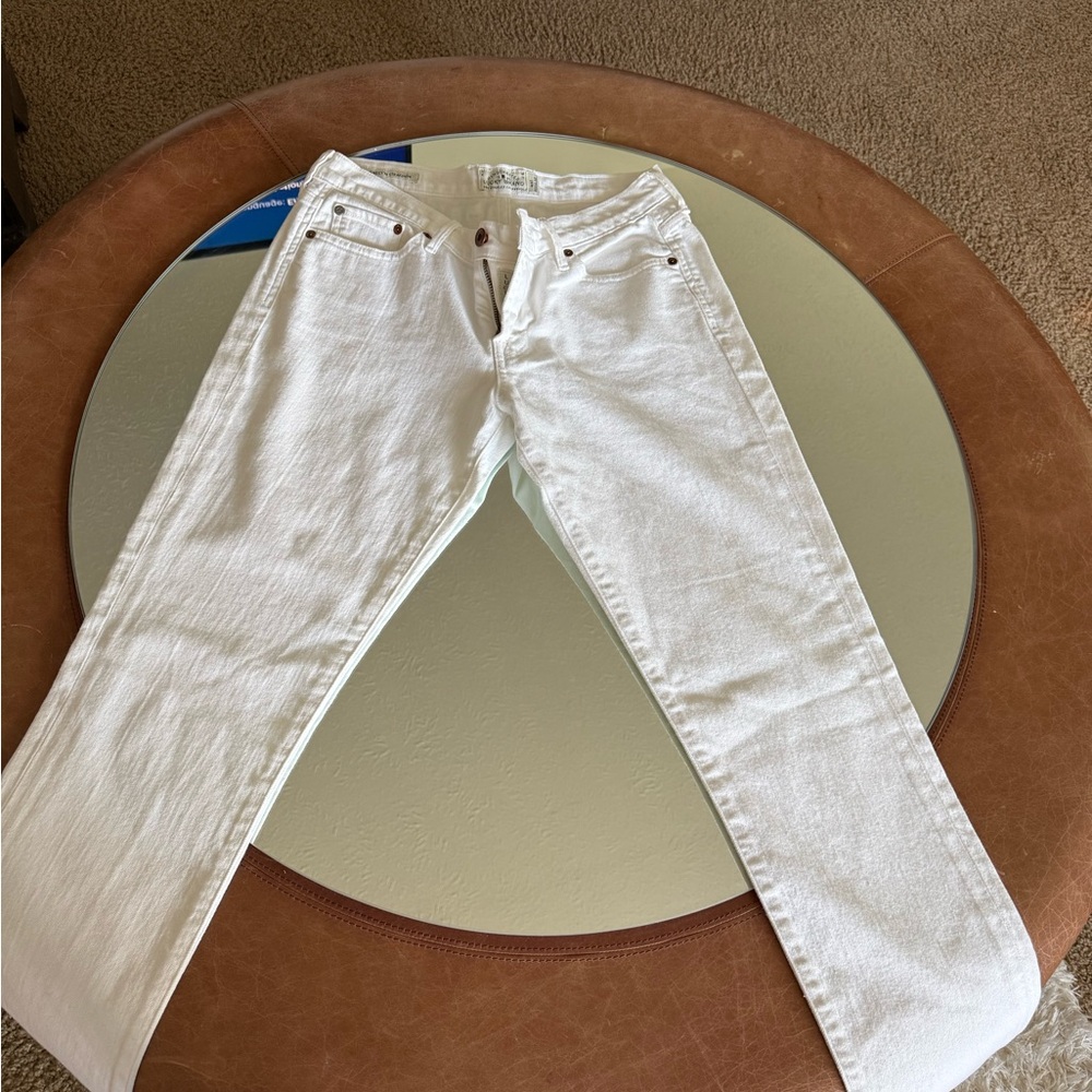Lucky Brand White Skinny Jeans